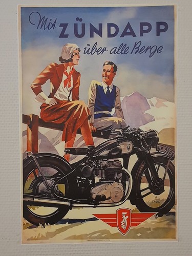 Affiche sur toile moto - affiche,