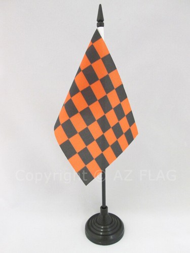 Drapeau table damier noir - drapeau,