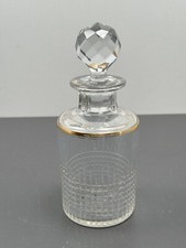 Ancien Flacon à Parfum en Cristal Taillé de Baccarat Modèle Nancy 19,5cm