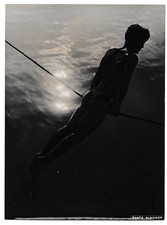 PHOTO ANCIENNE - R. MANSON LE PHOTOGRAPHE BARRE FIXE 24 X18 cm SUPERBE EPREUVE