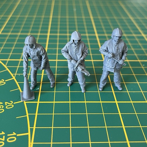 Figurines pompiers secours - figurines,