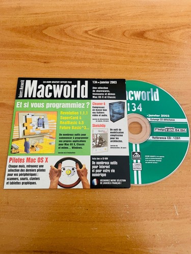 Macworld rom 134 - cd-rom, n°134