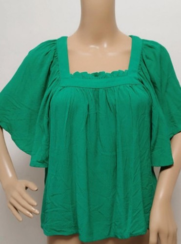 Haut camaïeu vert - haut,