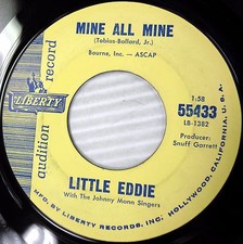LITTLE EDDIE Promo 45 tours