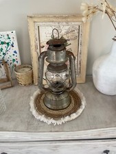 Rare Ancienne lampe tempête, modèle luciole/ALG