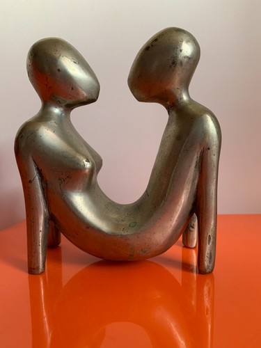 Ancienne sculpture couple - couple, art