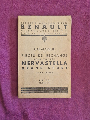 Renault nervastella grand - ,