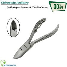 Podologie Ongle de Pied Incarné Coupe-Ongles Ongle Pince à Motifs Manche Courbé