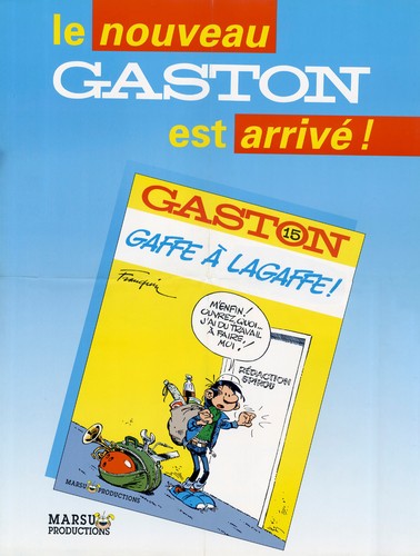 Franquin gaston lagaffe - gaston,