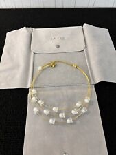 Collier tour de cou muguet Lalique