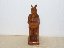 Figurine En Bois « Ane/Cheval