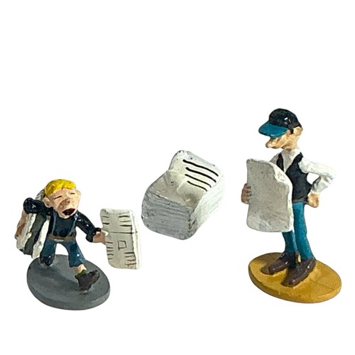 Figurine plomb lucky luke - en,