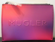 Mugler Embossed Card Coin Case