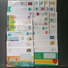 Lot 35 PAP différents / prêt à poster / entiers postaux / lettre max / lettre su