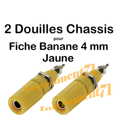 Douilles chassis pour fiche - pour,