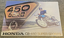 Notice Commerciale HONDA CB 450 Super Sports - Non Daté - Bel Etat.