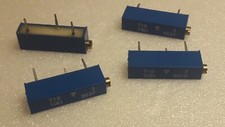 4X Potentiomètre variable.T18.10 Ohm.