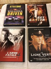 DVD Driven& Get carter Stallone,la ligne verte, l’arme fatale 4