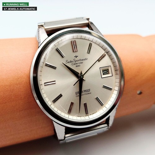 Seiko sportsmatic calendar 820 - seiko,