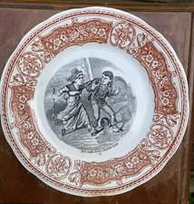 ASSIETTE PARLANTE  DIGOIN