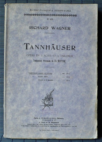 Richard wagner tannhäuser - wagner,