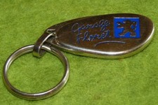 Porte clé acier logo Peugeot Garage Floret RN 20 Monnerville Keyring Portachiavi