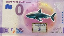 BILLET 0 EURO GREAT WHITE SHARK AFRIQUE DU SUD  COULEUR  2020  N° SUITE 2526