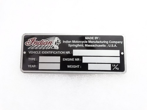 Plaque identification en - plaque, d'identification