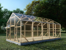 Serre en bois ECO 5M jardin