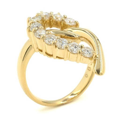 Bague jaune 18k - 18k, 0,83ct