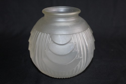 Ancien vase boule verre