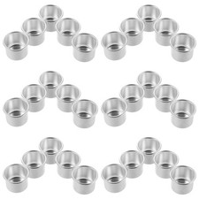  30 inserts métalliques pour