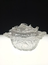 boite sucrier Choux en verre pressé Portieux Vallérysthal