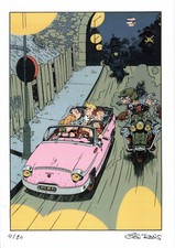 EX-LIBRIS LES CLOSH EN VOITURE