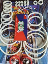 KIT COMPLET-FLIPPER -PANTHERA GOTTLIEB-ELASTIQUES,BILLE,AMPOULES-pinball rubber