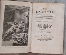 Marie-Geneviève-Charlotte Thiroux d'Arconville : De L'Amitié - 1764