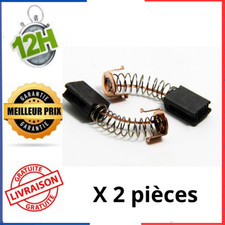 2 x Charbons Balais Moteur Black & Decker, Ryobi 5 x 8 x 12 mm Compatible G720