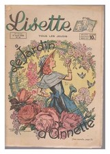 LISETTE 1949 N° 16  17/04/1949 BE/BE+  ANNIVERSAIRE