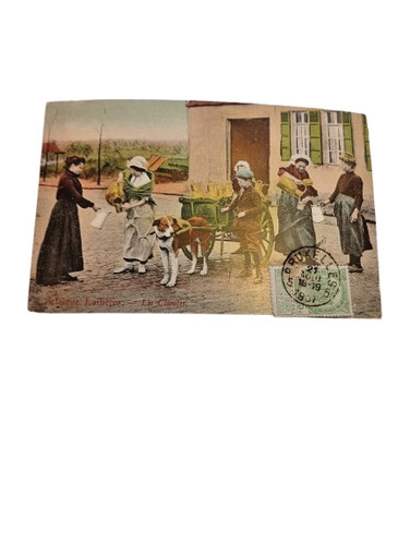 Cpa belgique laitières - belgique,