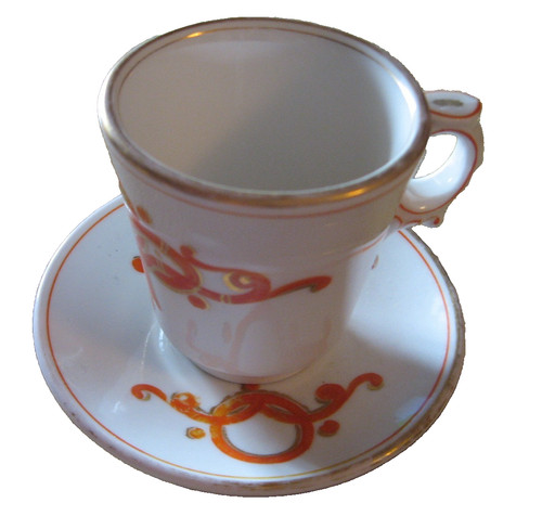 Ancien brûlot tasse - , à