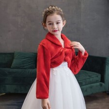 Fille Enfant Fausse Fourrure