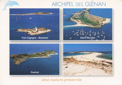 Archipel des glenan autour - des,