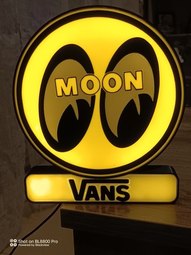Logo lumineux vans - logo,
