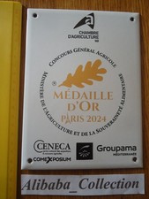 PLAQUE émaillée  Médaille