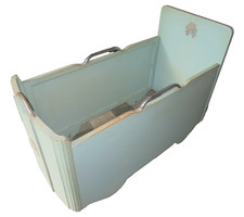 RARE VINTAGE LIT BÉBÉ ANNÉE 1950 //  ADORABLE (démontable)