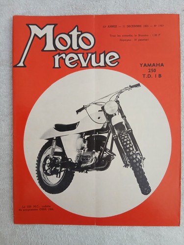 Moto revue 1767 12 1965 - moto, 11/12/1965