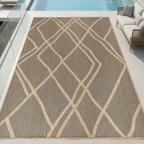 Tapis extérieur motif - , lignes
