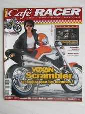 CAFE RACER  N° 11 /Voxan Scrambler/Triumph Ascot/Honda FN 1500/Kawa ZRX Dinatel
