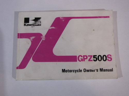 Kawasaki gpz500 ex500 e1 - gpz500, ex500-d1/e1