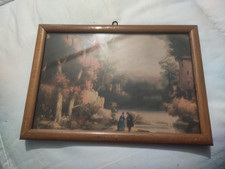 ancien tableau huile sur vieux